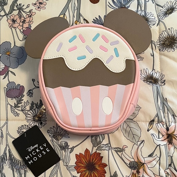 Bioworld Handbags - Mickey Mouse Cupcake Cosmetic Bag